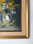 1960s Vintage Marion Maas Floral Still Life Oil on Canvas Painting, Framed For Sale - Image 9 of 12