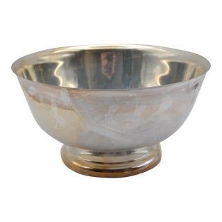 1950s Sheridan Silver Plated Bowl For Sale