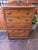 A Solid Oak Arts & Crafts Mission Tall Chest Dresser American made. All drawers open easily and has just a touch of nice...