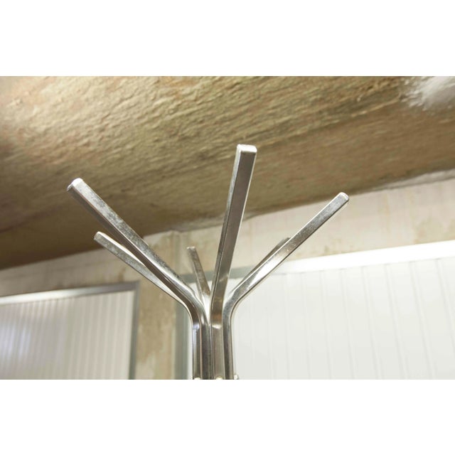 Industrial Parrot Coatstand in Chrome and Black, 1960s For Sale - Image 14 of 17