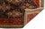 Vintage Shiraz Wool Rug – Hand-Knotted Tribal Medallion Accent Rug in Deep Crimson & Midnight Navy For Sale - Image 4 of 9
