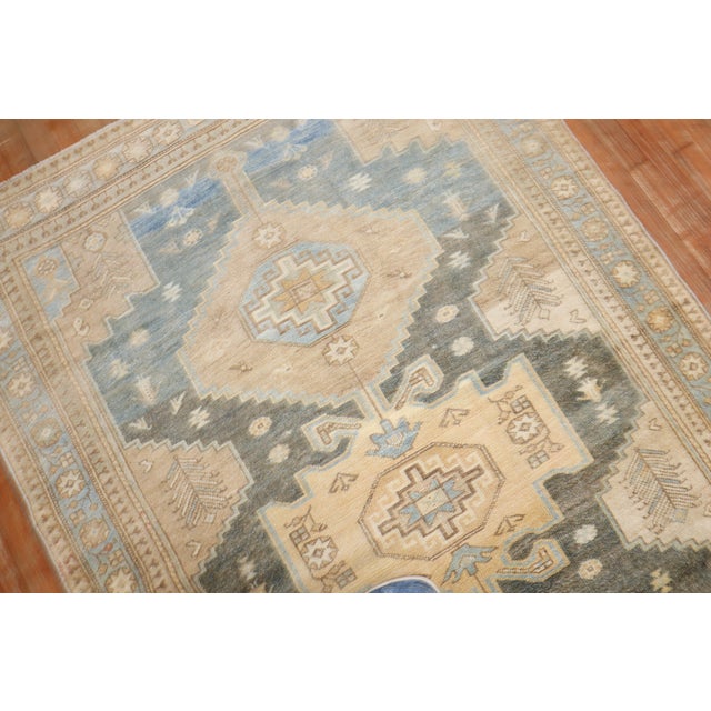 Early 20th Century Zabihi Collcetion Persian Malayer Tribal Accent Rug For Sale - Image 13 of 18