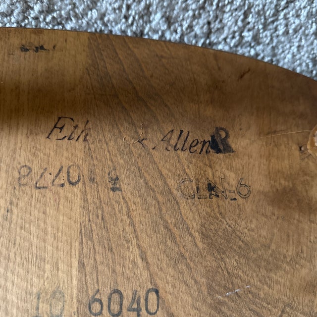 1960s Ethan Allen Dining Chairs For Sale - Image 10 of 10