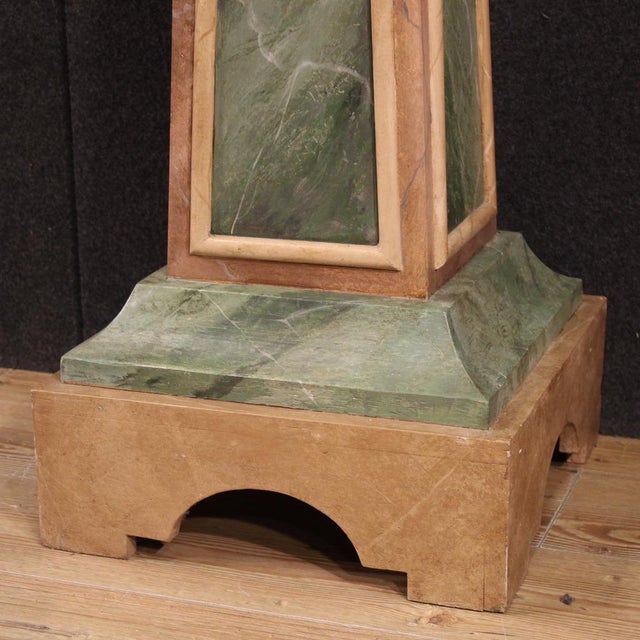 Italian Lacquered Columns, 1970s, Set of 2 For Sale - Image 6 of 13