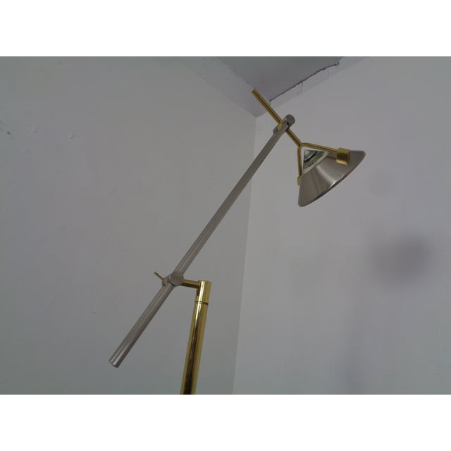 Adjustable and Dimmable Brass Floor Lamp from Relco, Italy, 1980s For Sale - Image 10 of 18