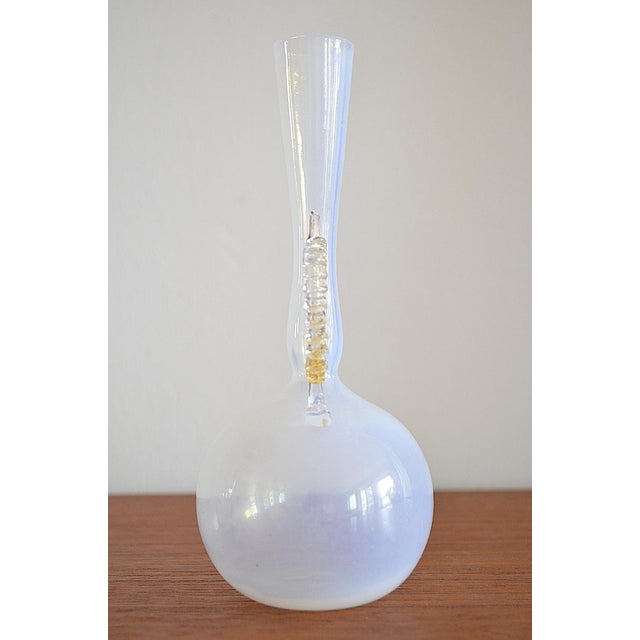 Venetian Murano Glass Vase, 1950s For Sale - Image 3 of 9