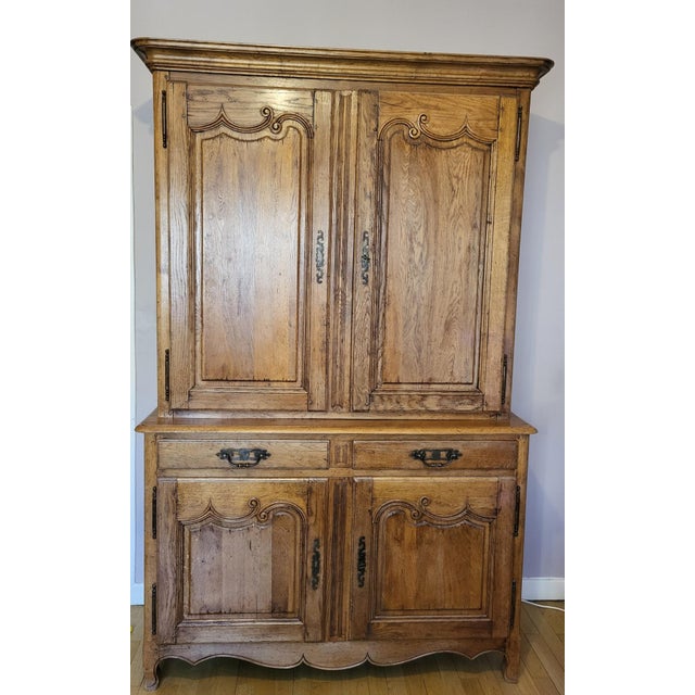 Normandy Buffet in Oak from Maison Doudard, France For Sale - Image 3 of 17