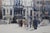 2000 - 2009 Jeffrey Harpham “A Meeting at Campo Maria Formosa” 2003 Venice Watercolor For Sale - Image 5 of 14