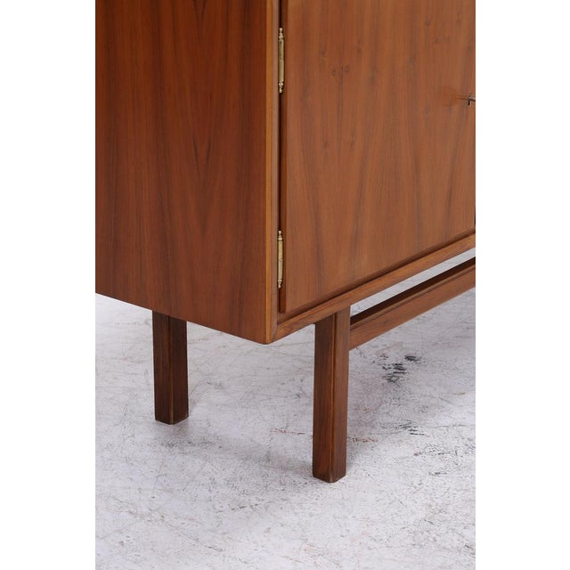 Mid-Century Walnut Sideboard with Bar Compartment, 1960s For Sale - Image 14 of 17
