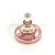Very pretty Bohemian cut glass perfume bottle. Cranberry glass and gold bottle with stopper. Very good vintage condition,...