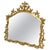 Goldenrod Large Rococo Style Gilt Wall Mirror, 1960 For Sale - Image 8 of 8