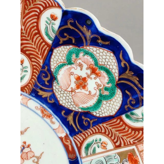 Antique Japanese Imari Plate For Sale - Image 9 of 14