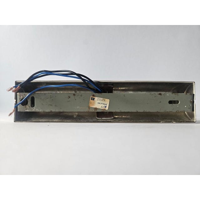 Mid-Century Chrome and Brass Tubular Wall Lamp from TZ Schmitz Leuchten, 1970s For Sale - Image 9 of 17