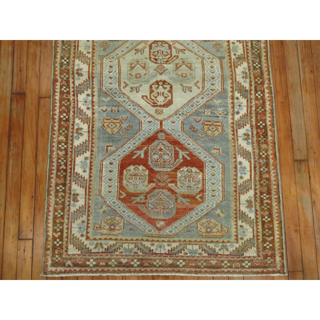 Earth Tone Malayer Antique Persian Runner For Sale In New York - Image 6 of 18