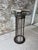 Traditional Vintage Marble Top Iron Pedestal Column For Sale - Image 3 of 10