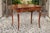 Wood Italian 1780s Walnut Table with Quarter Veneer, Single Drawer and Cabriole Legs For Sale - Image 7 of 12