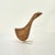 Mid Century Modern/ Danish Jacob Hermann Style Teak Goose Figurine For Sale - Image 9 of 9