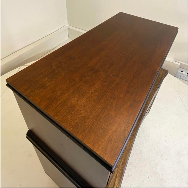 Brown 1950s Unagusta Tallboy in Black Walnut For Sale - Image 8 of 8