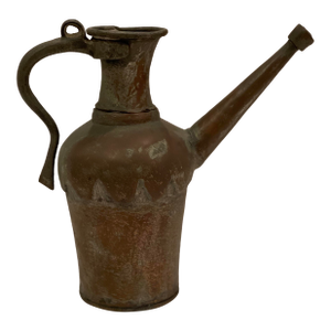 Antique Turkish Copper Watering Can Vessel Ewer