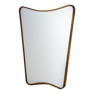 Wall Mirror in the Style of Gio Ponti, Italy, 1950s For Sale