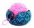 Boho Chic Boho Chic Handcrafted Greek Blue Ceramic Yarn Bowl For Sale - Image 3 of 6