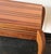 Studio Wooden Inlay Recomposed Dyed Koa Pear Woods Side Table For Sale - Image 4 of 7