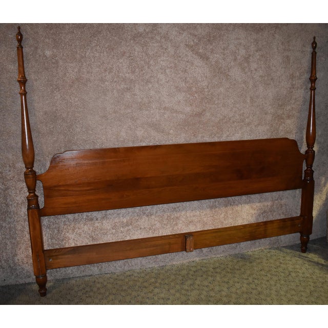 Vintage Traditional Pennsylvania House Solid Cherry King Size Poster