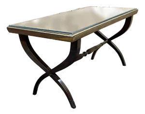 English Marquetry Coffee Table, 1950s