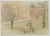 Hans Christiansen (1866 Flensburg - 1945 Wiesbaden): Historic villa on Lake Constance, c. 1920, PencilTechnique: Pencil...