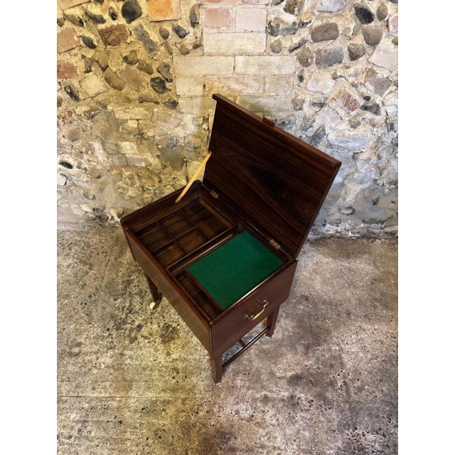 Vintage Danish Sewing Table, 1950s For Sale - Image 18 of 18