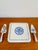 Vintage French Porcelain, Pastry Platter and Cake Lifters by Gien, 1930s, Set of 3 For Sale - Image 17 of 18