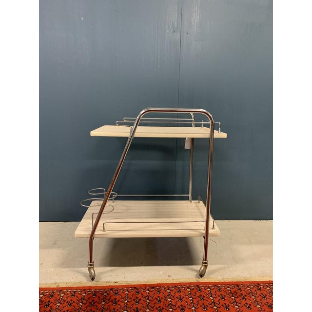 Vintage Serving Bar Cart, 1970s, in Very Good conditions. Designed 1970 to 1979