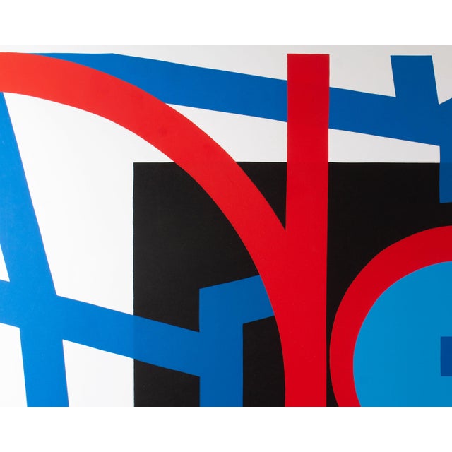 1970 “Domain of Silence” Limited Edition Abstract Serigraph by Jimmy ...