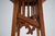 French Art Deco Pedestal Console in Oak, 1920s For Sale - Image 4 of 12