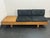 1960s Mid-Century Modern French Bench in Elm in the style Pierre Chapo, 1950s For Sale - Image 5 of 18