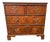 Antique Georgian Style Burr Walnut Chest of Drawers For Sale