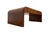Early 20th Century Art Deco Brazilian Rosewood Veneer Waterfall Six-Drawer Coffee Table For Sale - Image 10 of 14