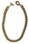 Metal Vintage Signed Monet Gold Chain Necklace For Sale - Image 7 of 7
