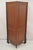 Antique Victorian Renaissance Oak Glass Door Carved Curio Corner China Cabinet For Sale - Image 10 of 12