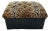 Hollywood Regency Style Leopard Velvet Cocktail Ottoman For Sale