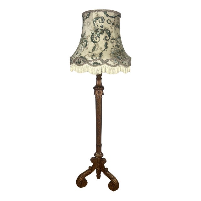 Vintage French Style Floor Lamp For Sale