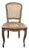 Vintage French Provencial Dining Side Chair For Sale