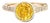 Natural Sapphire Diamond Ring 6.5 14k Y Gold 2.28 TCW Certified For Sale
