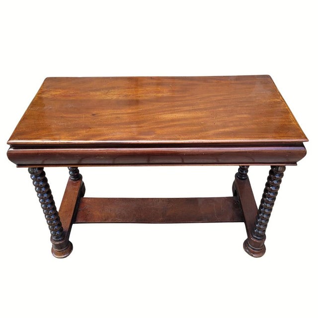 Wooden console table, william iv, circa 1840 – united kingdom type: console table style: william iv material: wood period:...