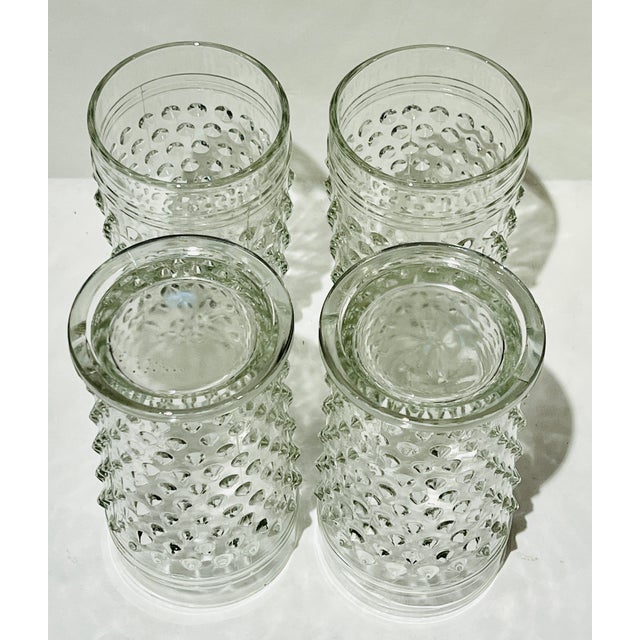 Vintage Hobnail Glasses Fenton Glasses Large Tumblers Set of 4 Chairish