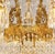 Hollywood Regency Maison Velour Victoria Palace Crystal Chandelier – Antique Brass Luxury Fixture For Sale - Image 3 of 6