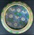 Chinese Large Vintage Chinese Cloisonné Lotus Bowl on Carved Wood Stand, 14 Inches For Sale - Image 3 of 8