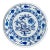 Villeroy & Boch Dresden Blue Onion Porcelain Cake Plate – 10” Diameter, C. 1900 For Sale