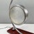 Silver Italian Modern Geometrical Table Lamp in Crafted Glass, Metal and Wood, 1980s For Sale - Image 8 of 18