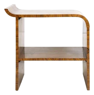 Vintage Wooden Coffee Table, Italy, 1970s